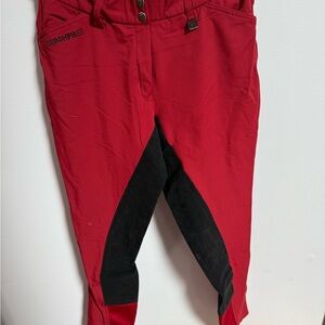 Romfh Red Equestrian Pants